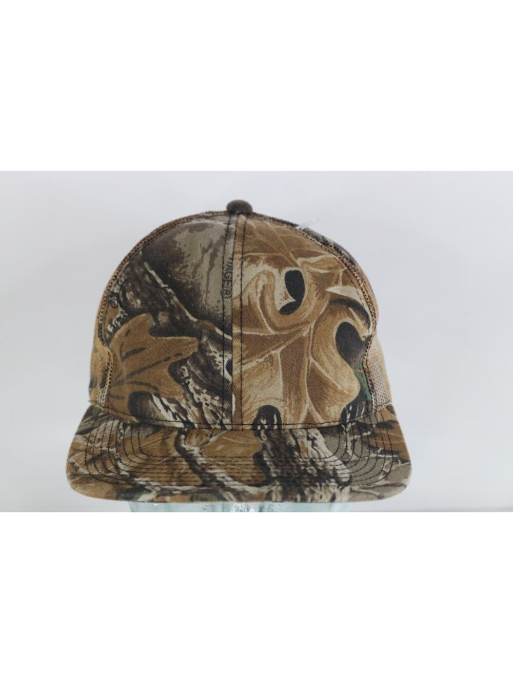 Deadstock Vintage 90s Streetwear Advantage Camouflage Trucker Hat Snapback